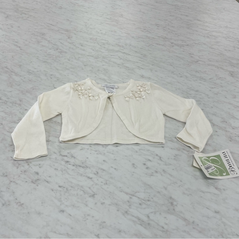 Bonnie Jean Cream Cardigan